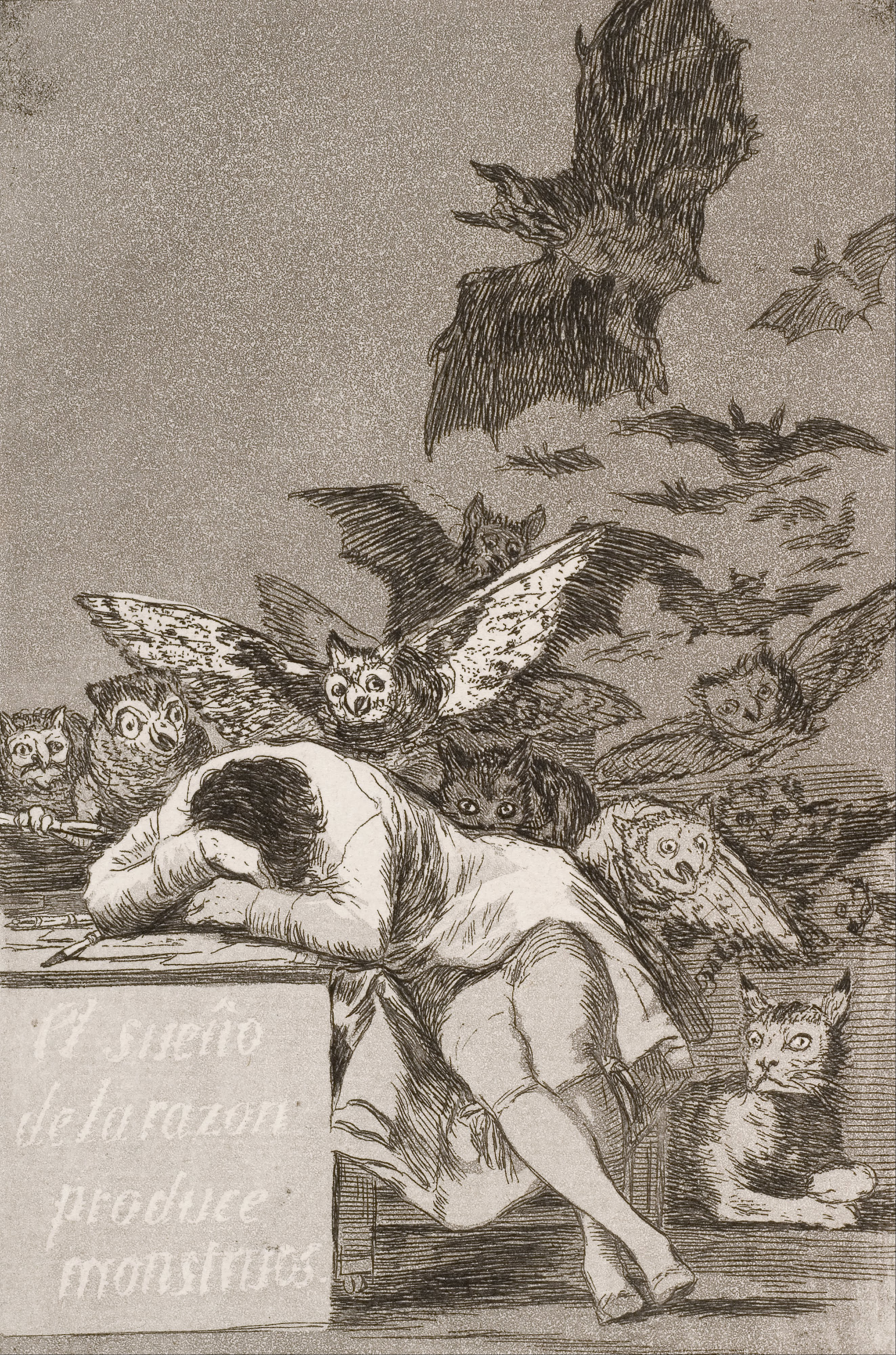 Francisco_José_de_Goya_y_Lucientes_-_The_sleep_of_reason_produces_monsters_(No._43),_from_Los_Caprichos_-_Google_Art_Project